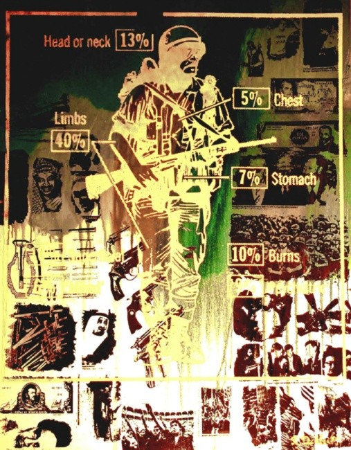 Camouflage man - brown